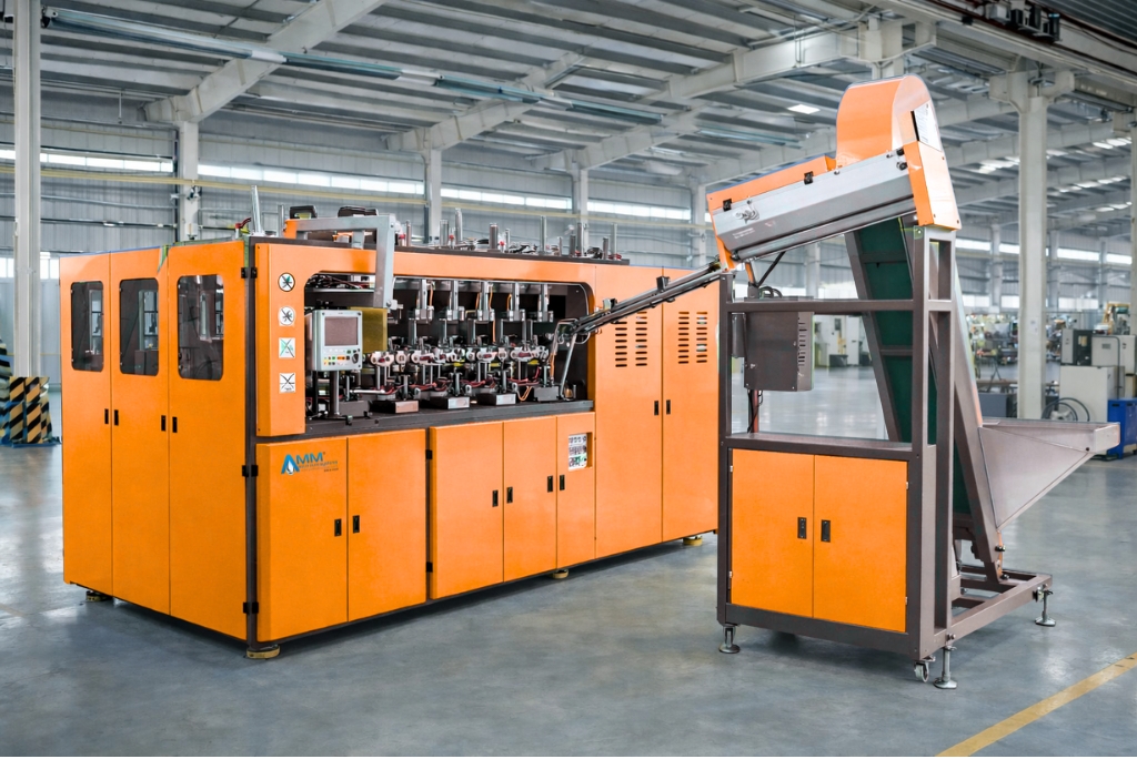 Botttle Blowing Machine Best Automatic PET Bottle Blowing Machine 6 Cavity in India