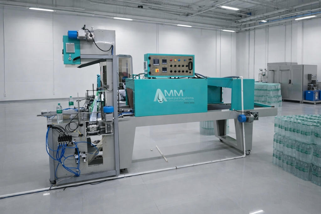 Automatic Shrink Wrapping Machine – Single Track - AMM