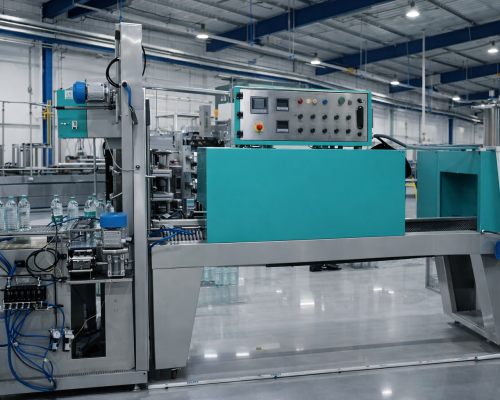 Automatic Shrink Wrapping Machine - 60-90 BPM Single Track